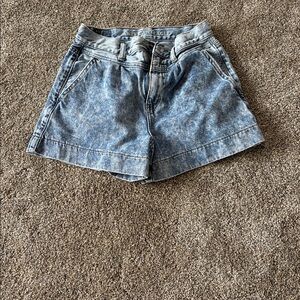 American Eagle Outfitters Light Wash Denim Shorts